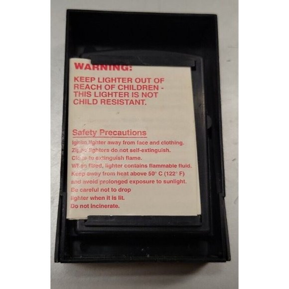 Vintage NIB Zippo Lighter Bless the USA Heart Flag Unstruck 2001 - Picture 6 of 6